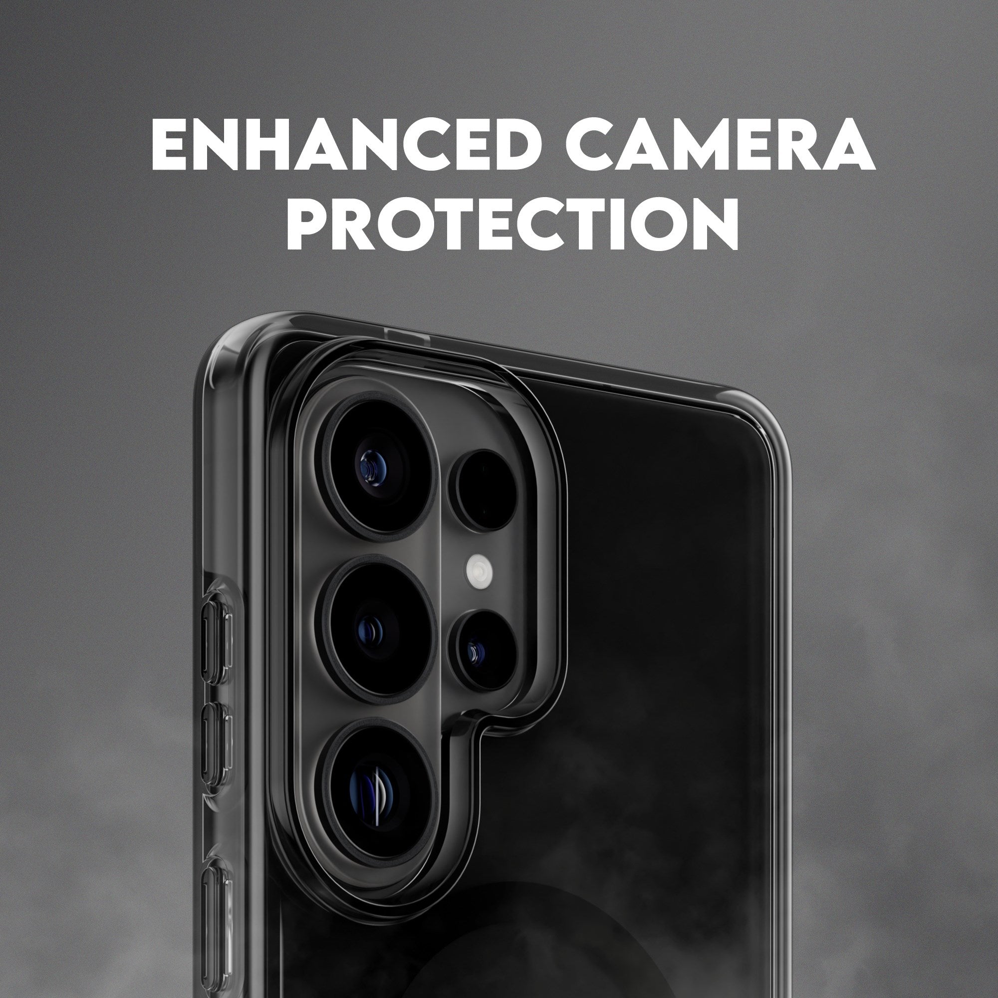 CARE™ by PanzerGlass® Urban Explorer Case Smokey w. Black Qi Samsung Galaxy S26 Ultra